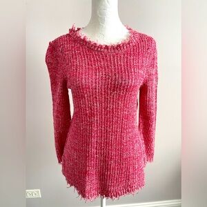Women’s Nic+Zoe Pink Sweater Size XS